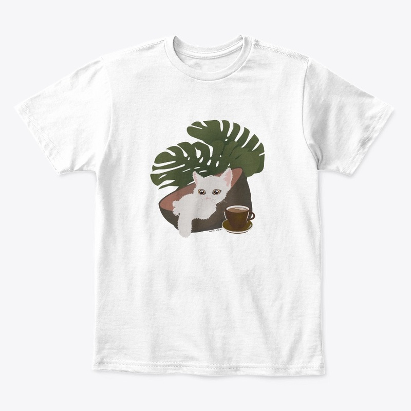 White Cat Coffee and her Montera Plant