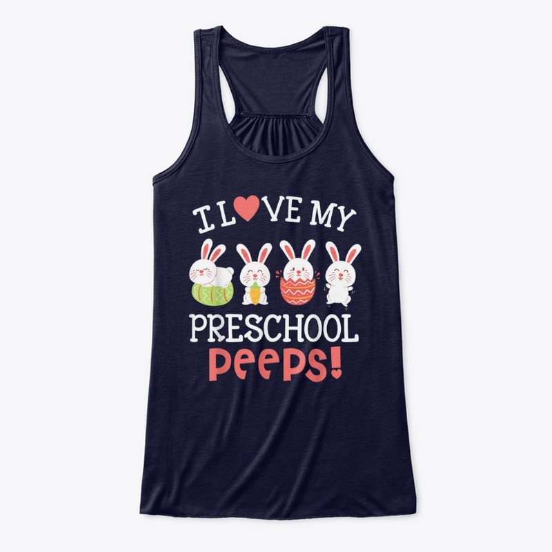 I Love My Preschool Peeps Shirt