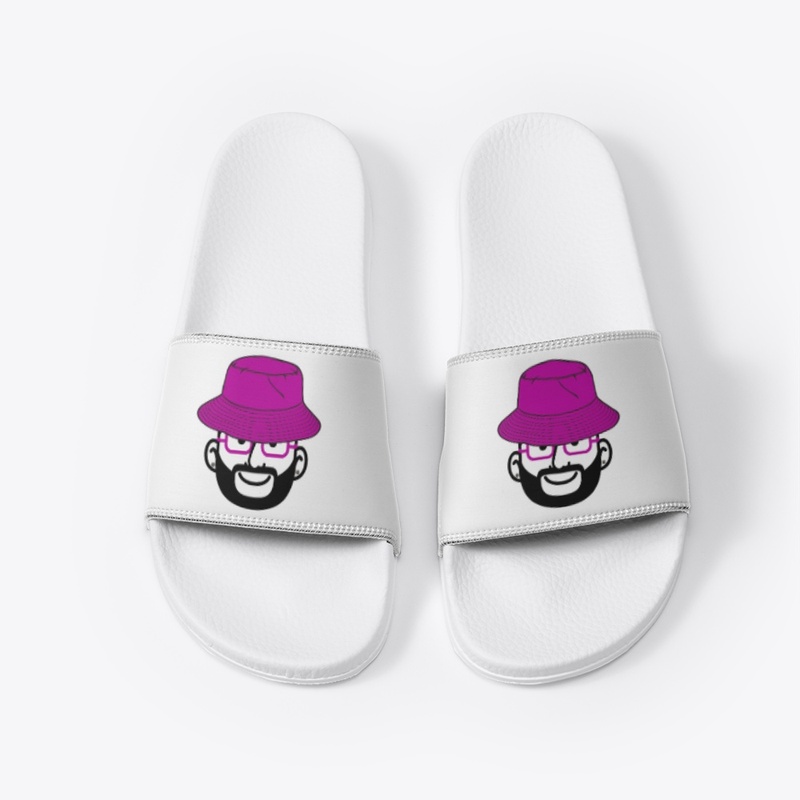 Purple Bucket White Slides 1