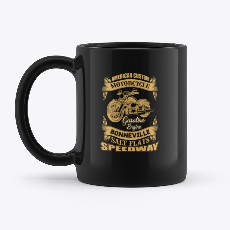 American Custom Motorcycle T Shirt 