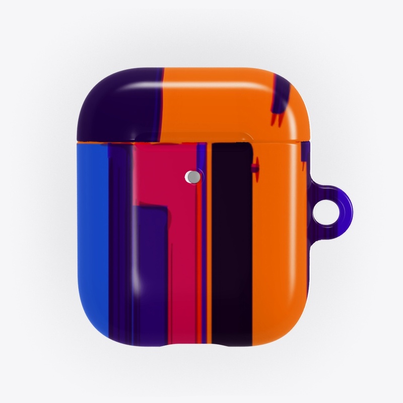 Multicolor Abstract Stripe Pattern  
