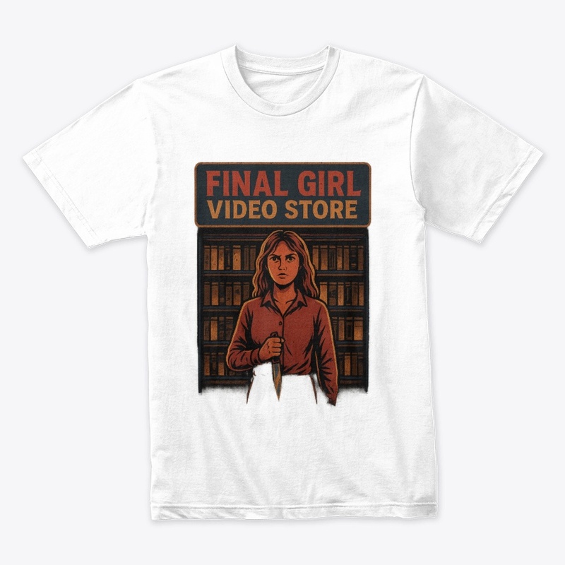 Final Girl Video Store Retro Horror VHS
