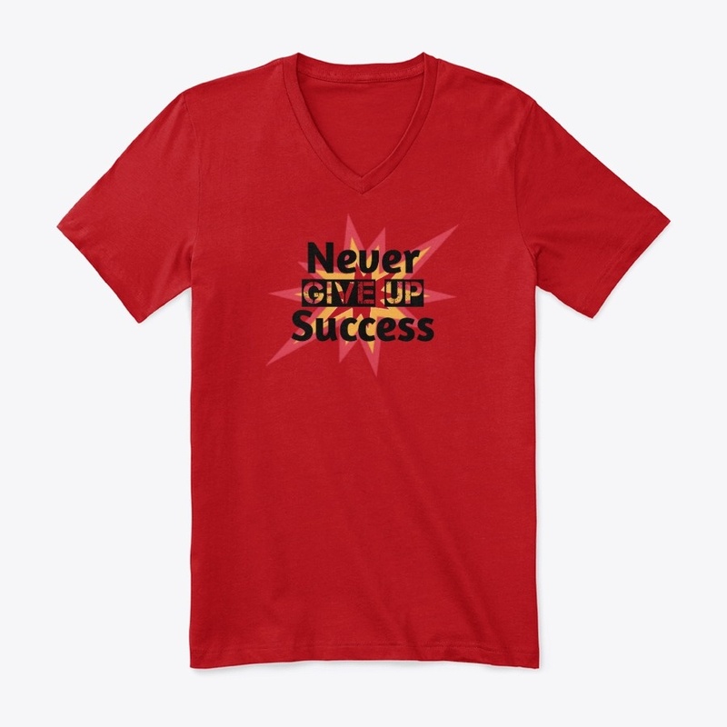 Never Give Up Success