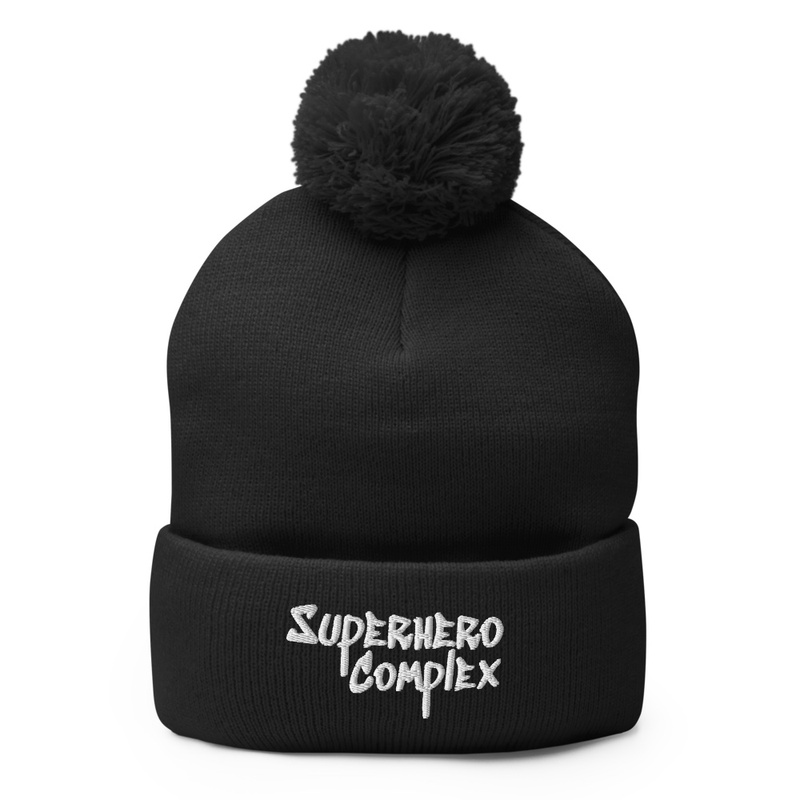 Superhero Complex Jimothy PomPom Beanie