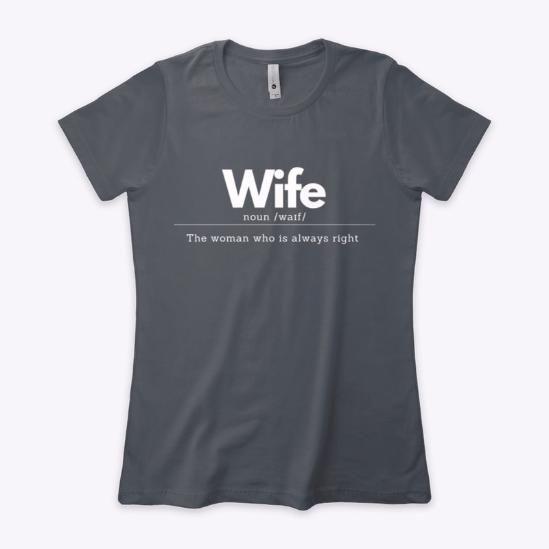 Wife Definition - in White