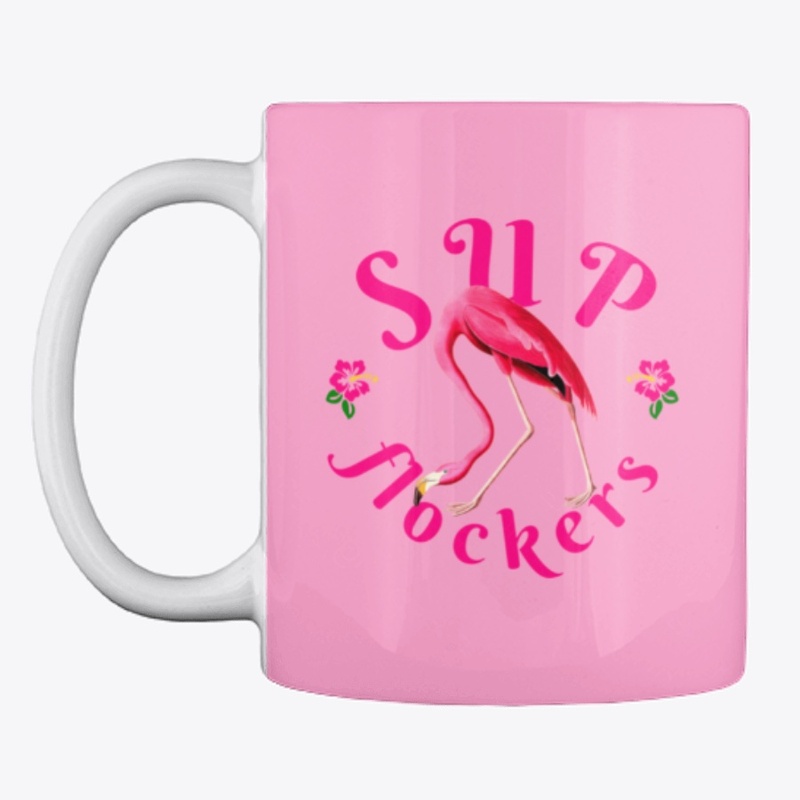 Vintage Pink Flamingo - Sup Flockers