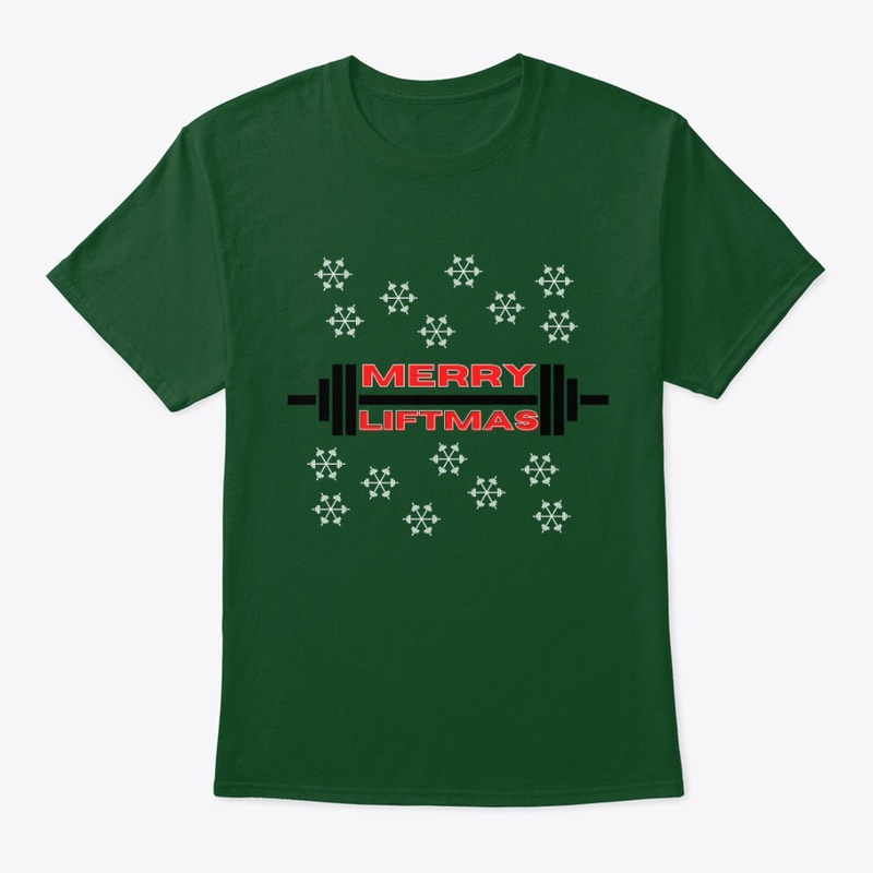 Merry Liftmas - Red/White/Black