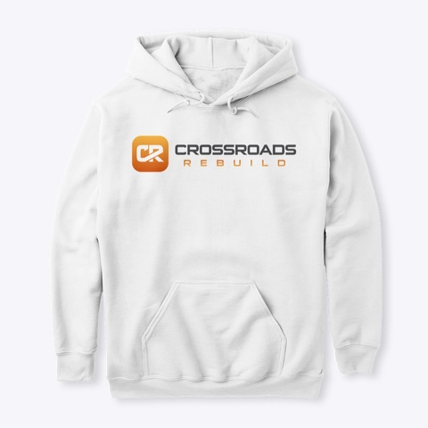 Classic Cr Logo White T-Shirt Front