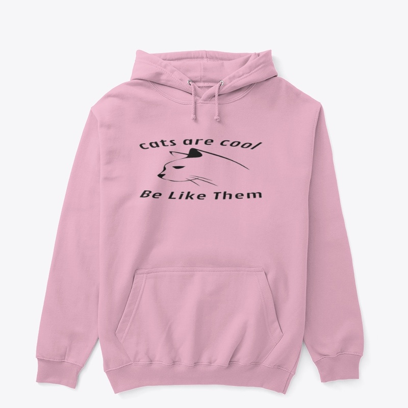 Pink Cool Quote Design for Cat lovers