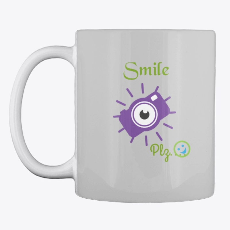 Smiley Camera Emoji Logo Tshirt
