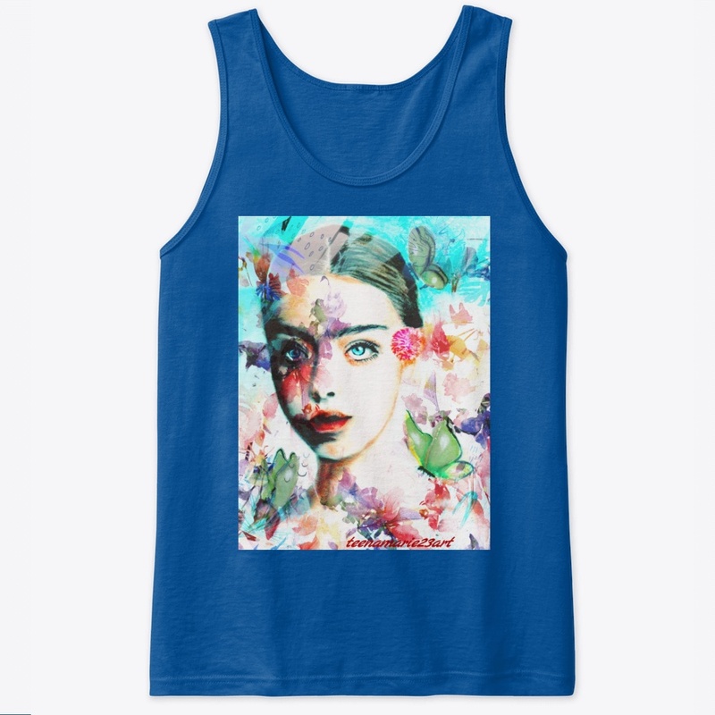 Girl in flowers