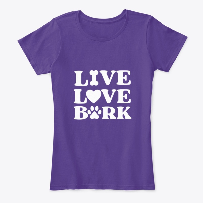 Live Love Bark Dog Lovers Shirts