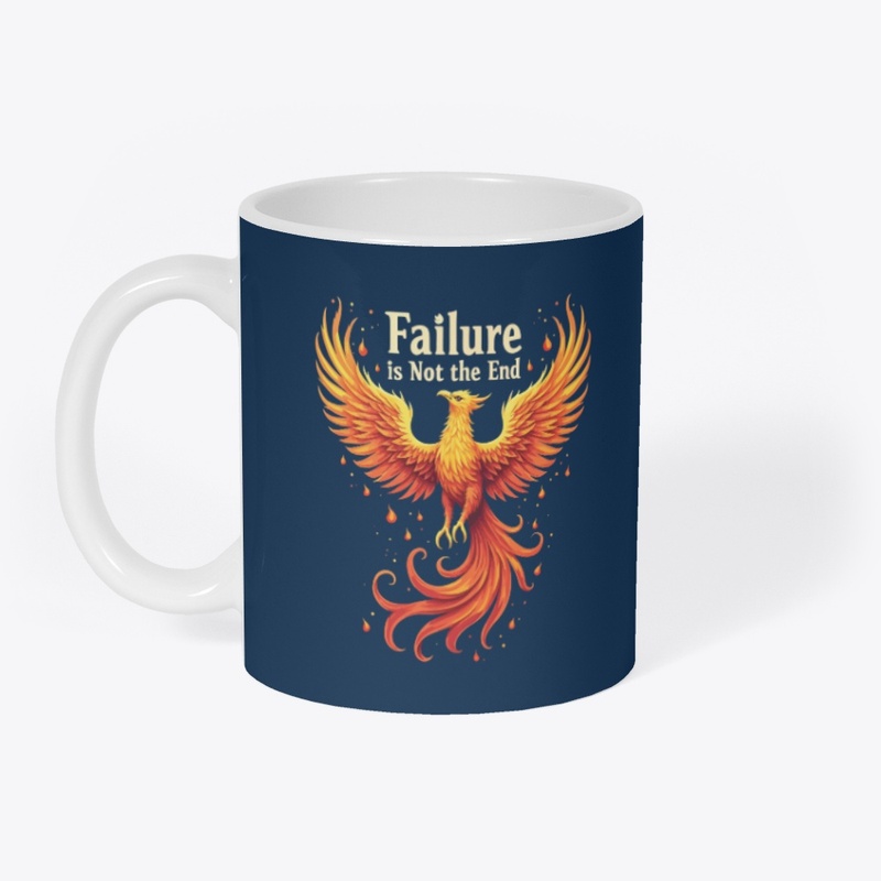 Failure is not the end Typo. T-shirt.