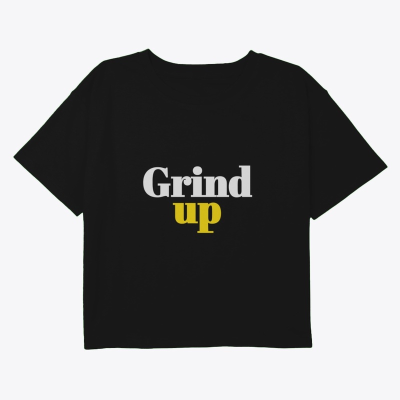 Grind Up– Motivational Typography Design