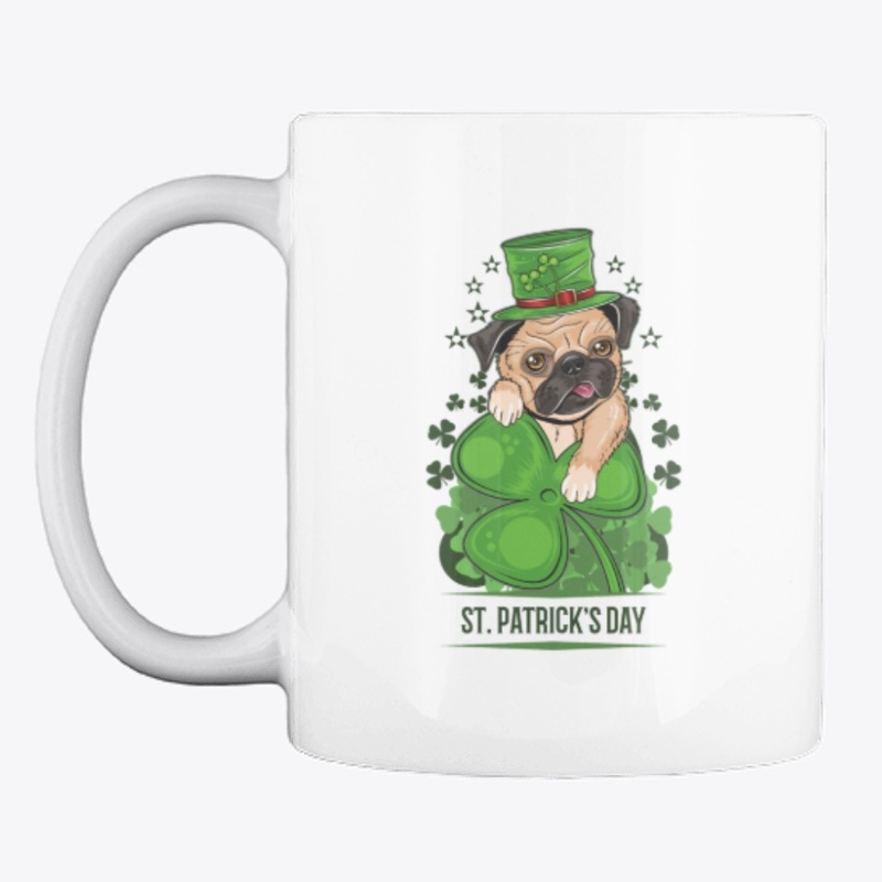 Pug St. Patrick's Day