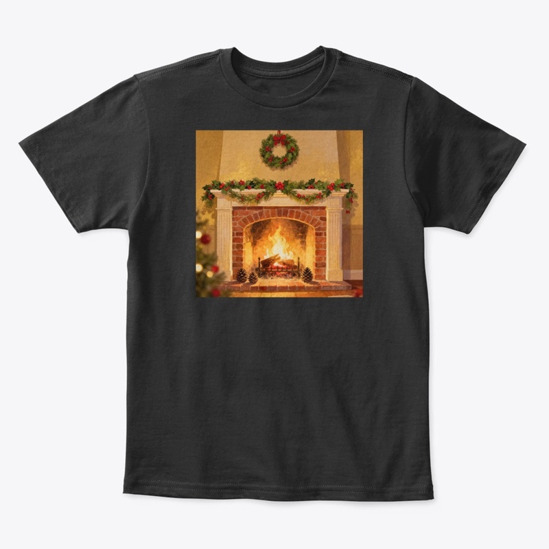 Cozy Christmas Fireside Dreams