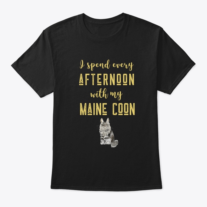 Afternoon with My Maine Coon | Cat Tee