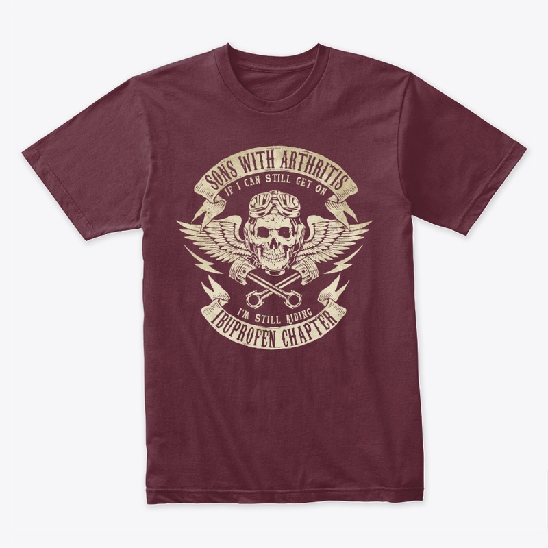 Sons with Arthritis Old Biker Shirts