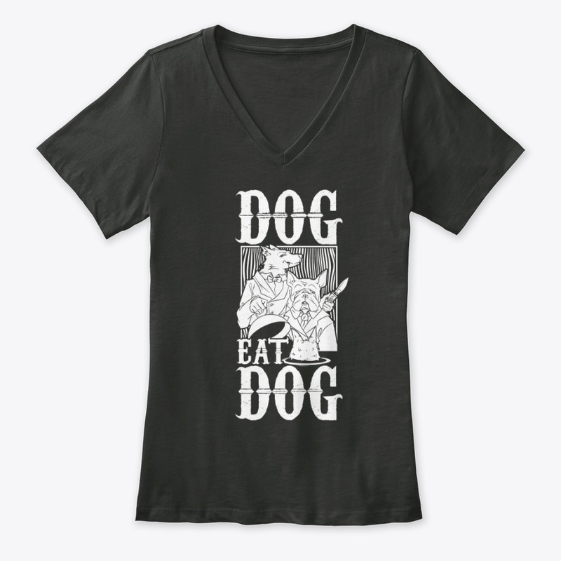 Dog Eat Dog - white on dark