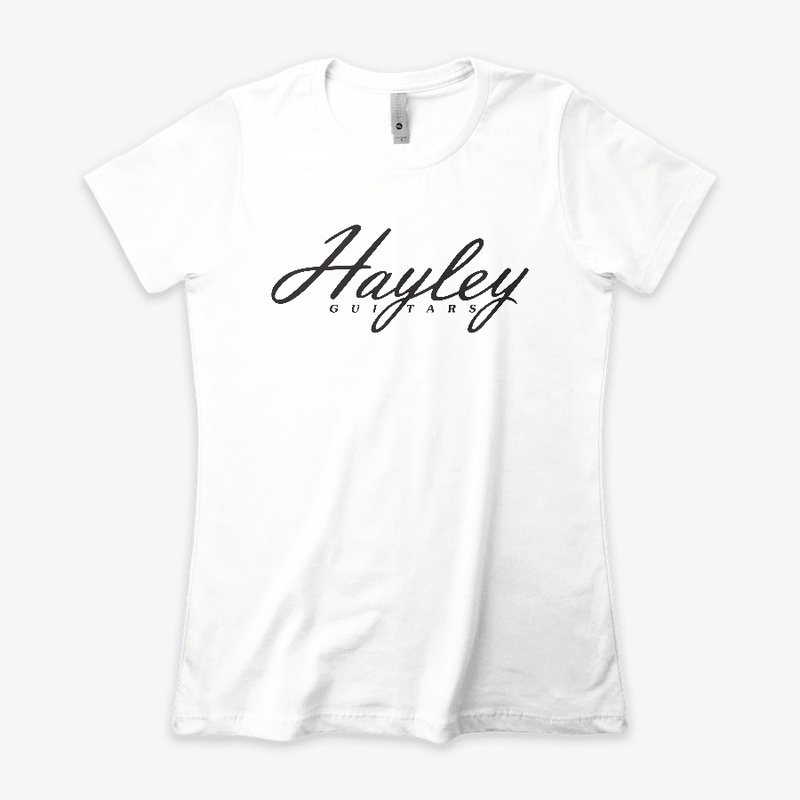 Hayley Guitars - Black Text