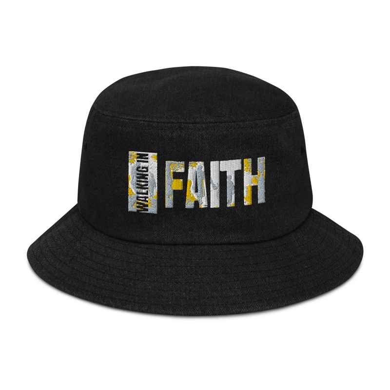 W.I.F Denim Bucket Hat