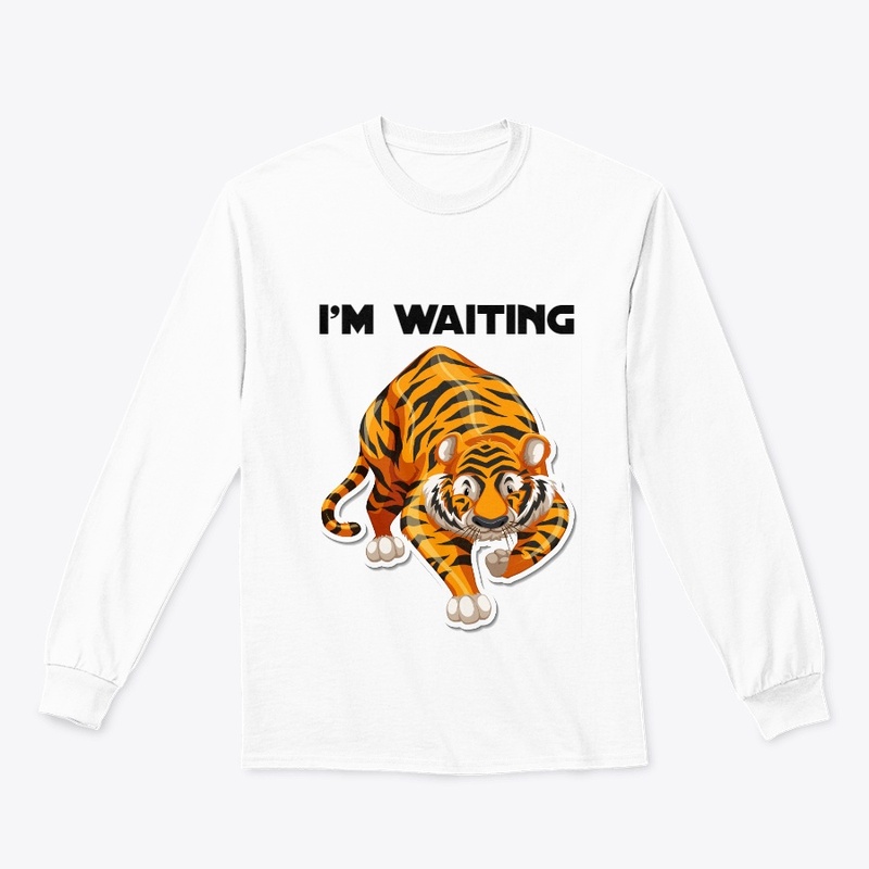 A tiger waiting  T-shirt