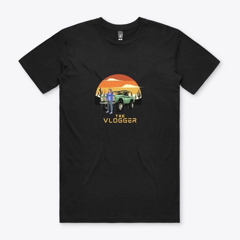The Vlogger Tee for vloggers| cotton T-s