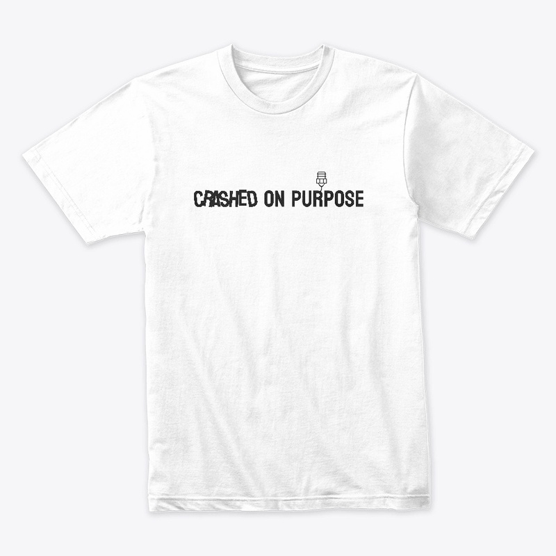 Crashed on purpose (white)