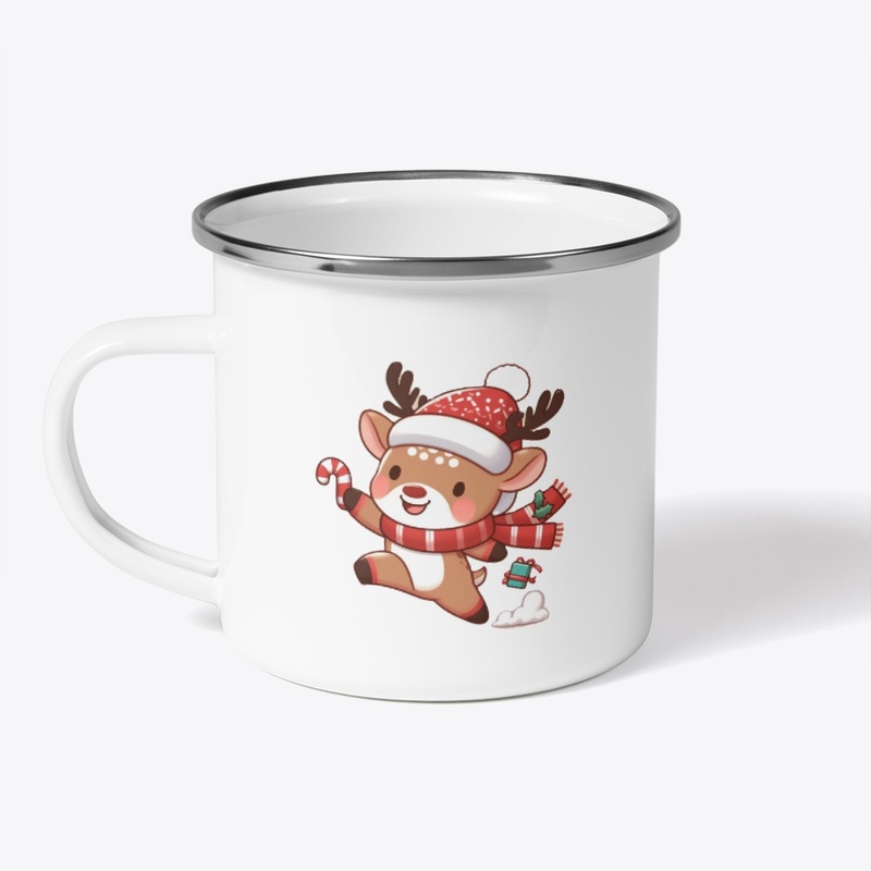 Christmas Cute Reindeer - Mug