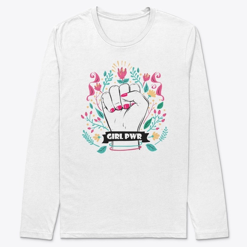 Feminism Girls Power T-shirt Designs 