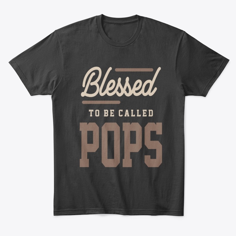 Mens Blessed To Be Called Pops - Grandpa