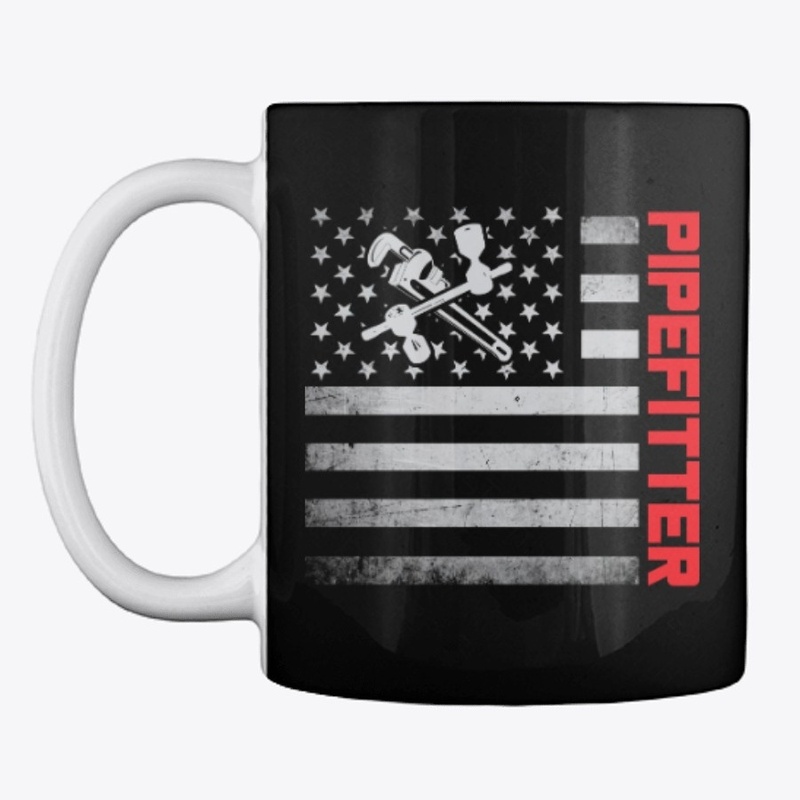 Pipefitter US Flag