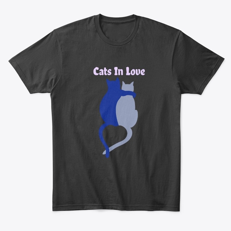 cats in love t-shirts