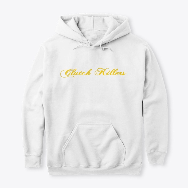 Clutch Killers Gold Cursive