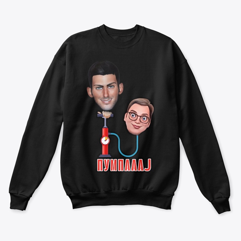 Novak Djokovic pump it