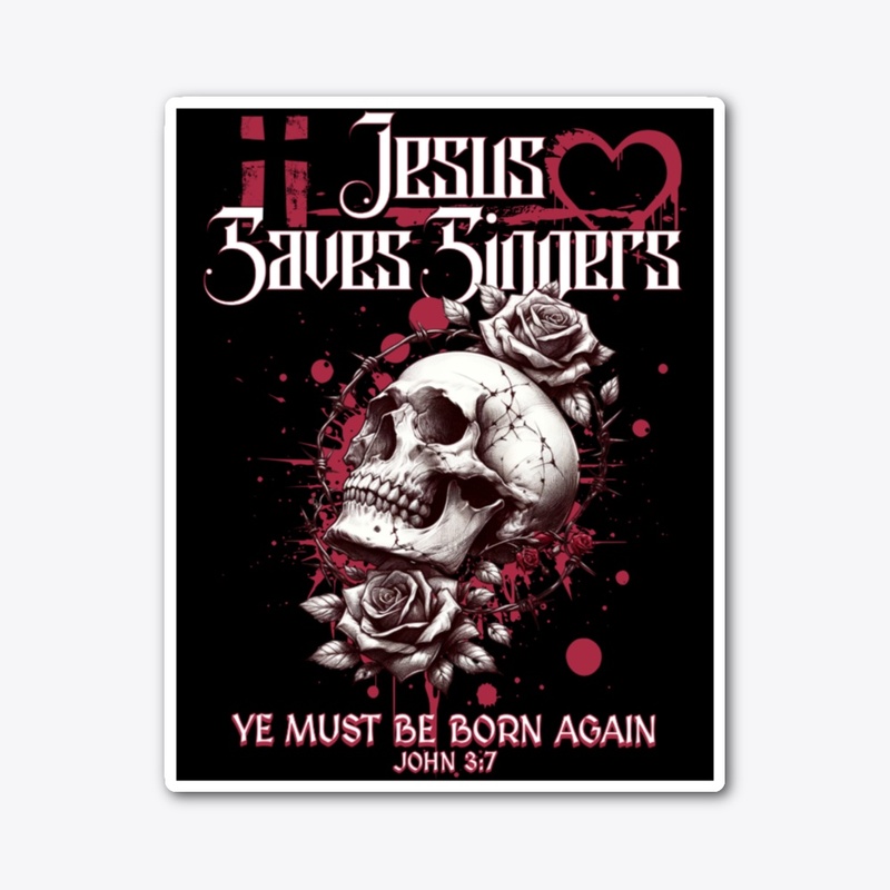 JSS - Skull Looking to the Cross