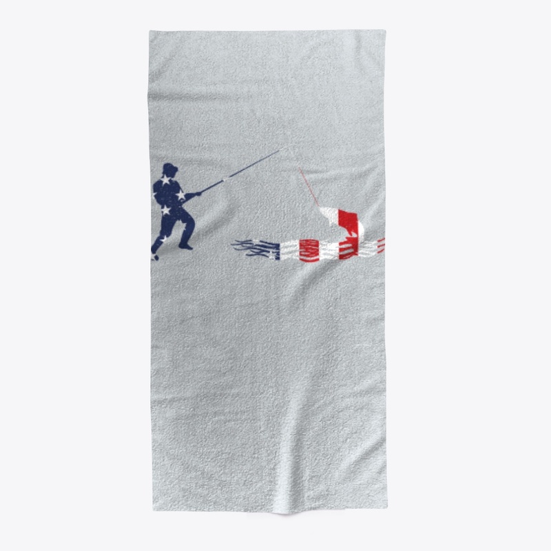 4th of July fishing shirt