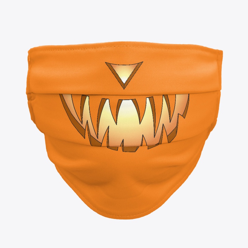 Jack o lantern Halloween Face Mask 6