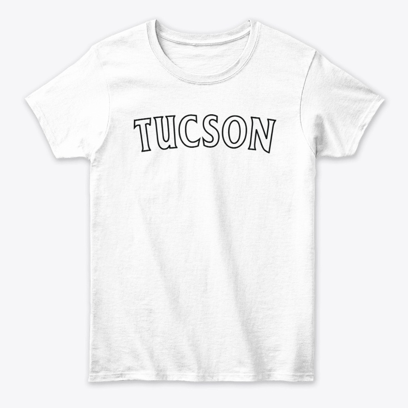 TUCSON black lettering