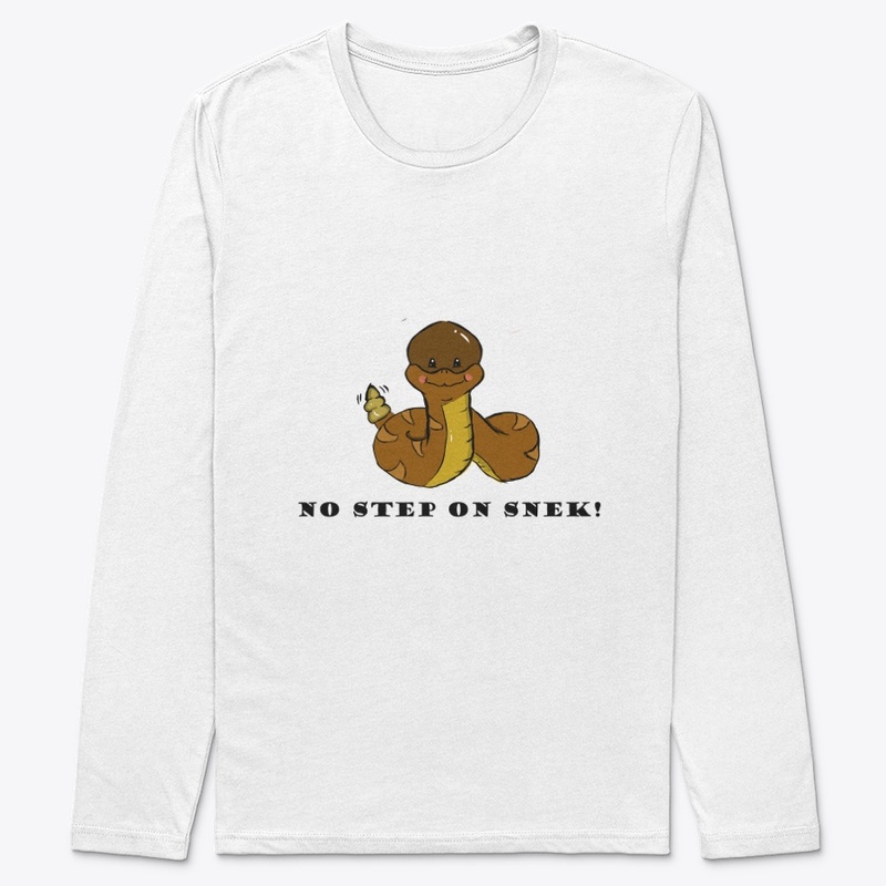 Adorable No Step on Snek