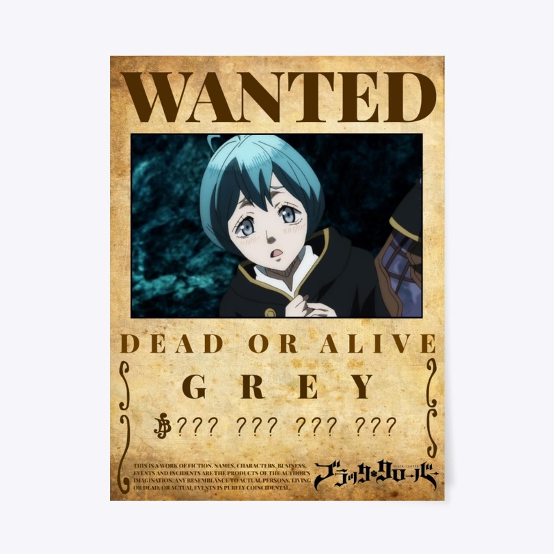 Wanted - Grey 