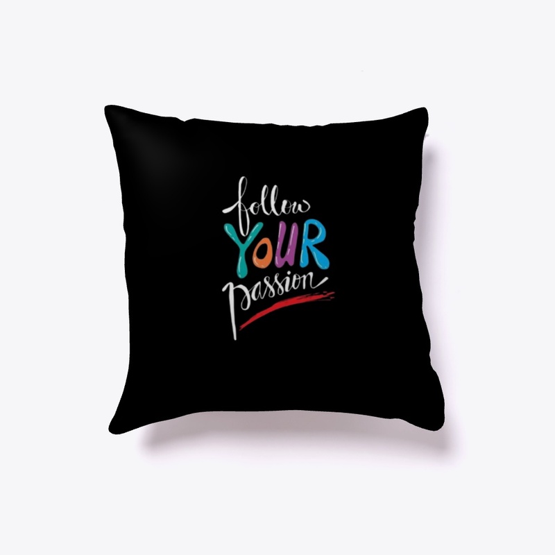 "Follow Your Passion: Inspirational Tee"