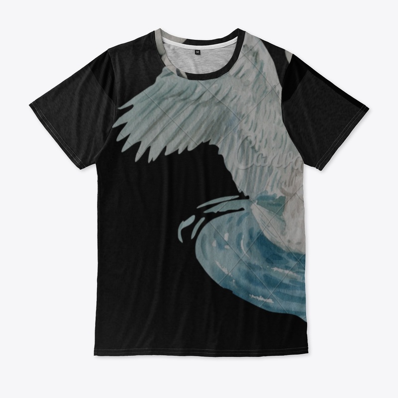 a swan t-shirts and hoodies for girls 