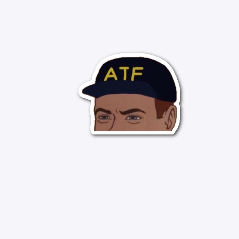 ATF peeking die cut