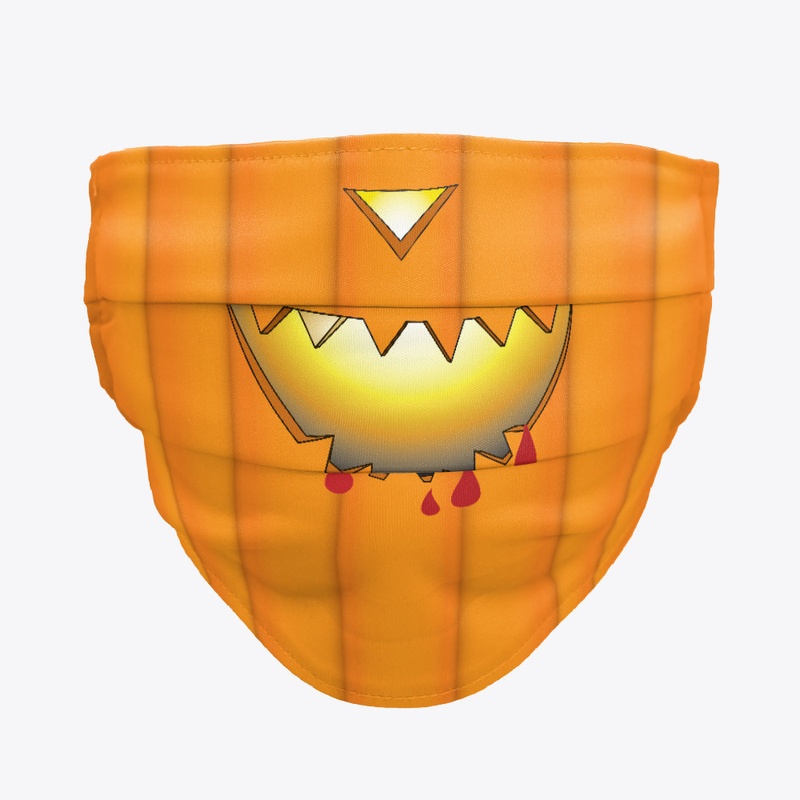 Jack o lantern Pumpkin Face Mask 7