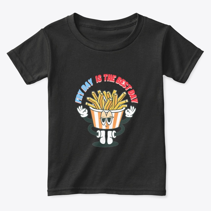 Funny French Fries  comfort T-shirts 