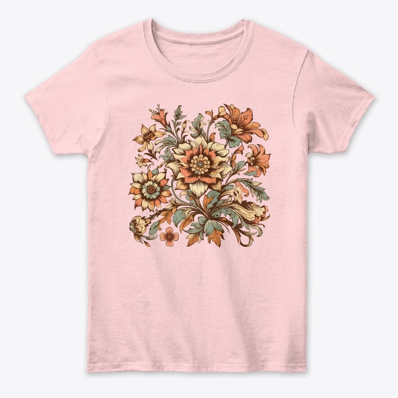 Vintage Floral Women's T-Shirt