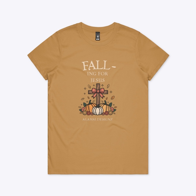 Fall-ing for Jesus Women’s Tee