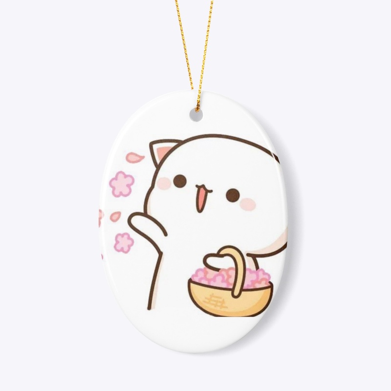 Cute cat T-shirt and accessories 