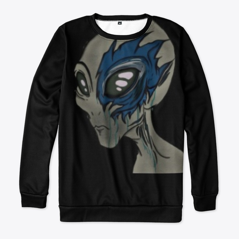 Navy Alien Head